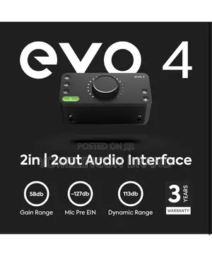 Audient Evo 4 Usb Audio Interface