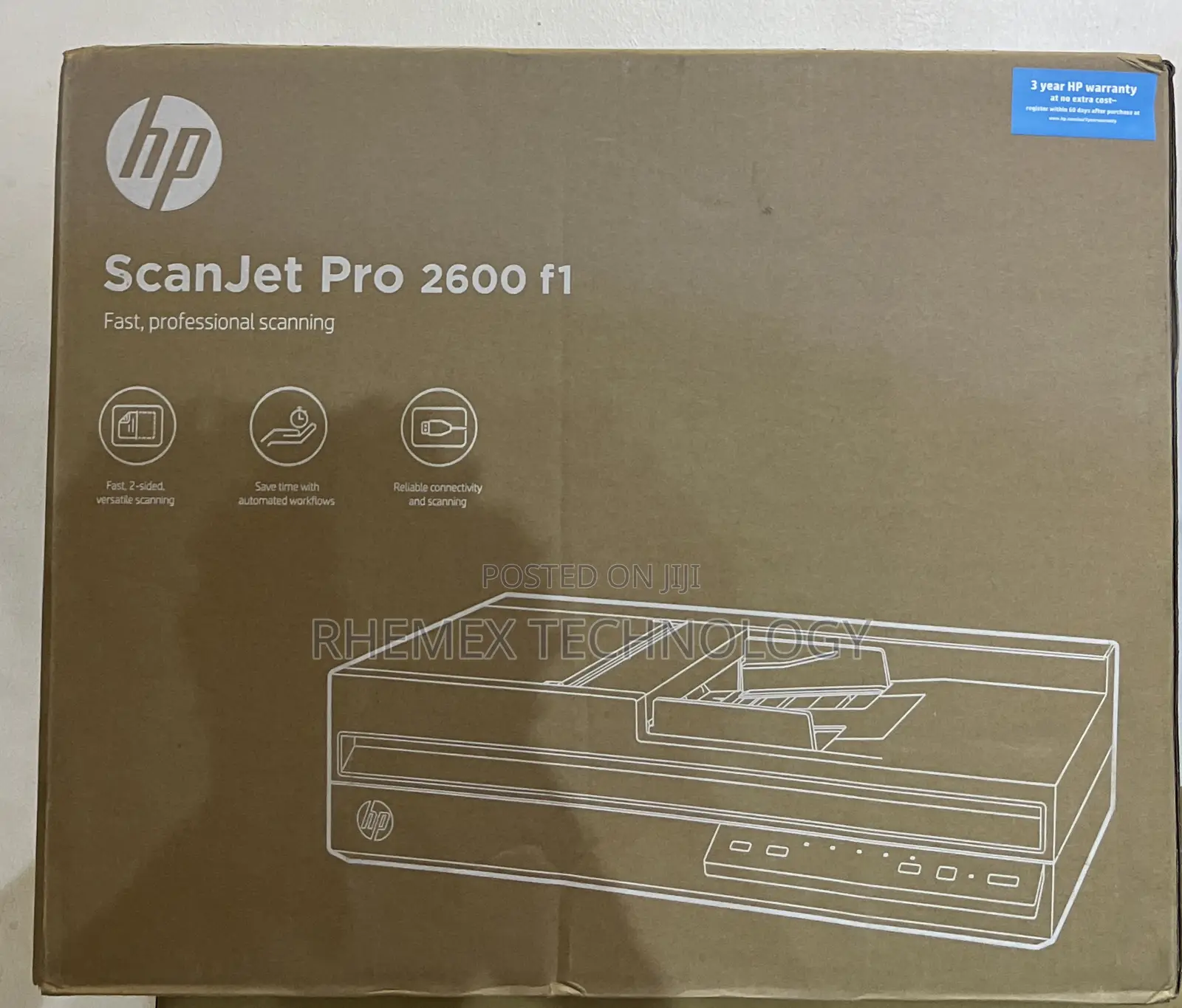 Ho Scanjet Pro 2600 F1