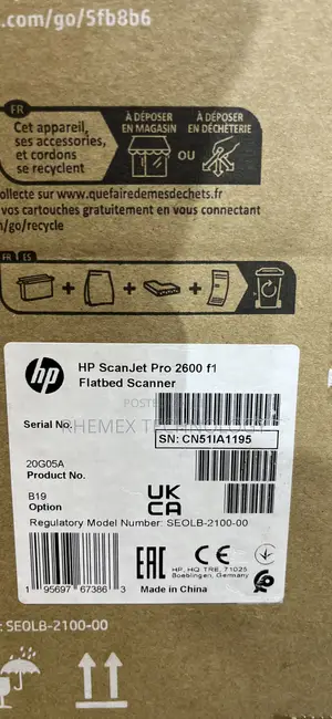 Ho Scanjet Pro 2600 F1