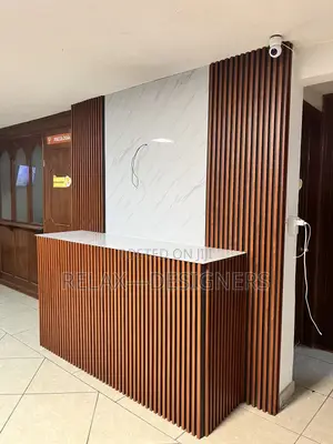 Receptionist Table Background