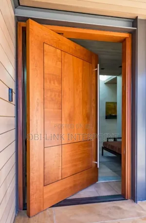 4ft by 8ft Mahogany Wooden Door