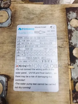 1.5hp Yohako Pump Available