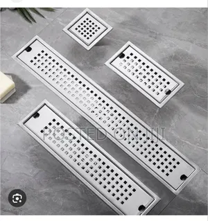 Bathroom Floor Drain From 10cl to 90cl Black and Stainless