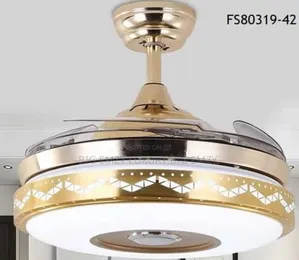 Chandelier Light With Massive Blowing Capacity Fan.
