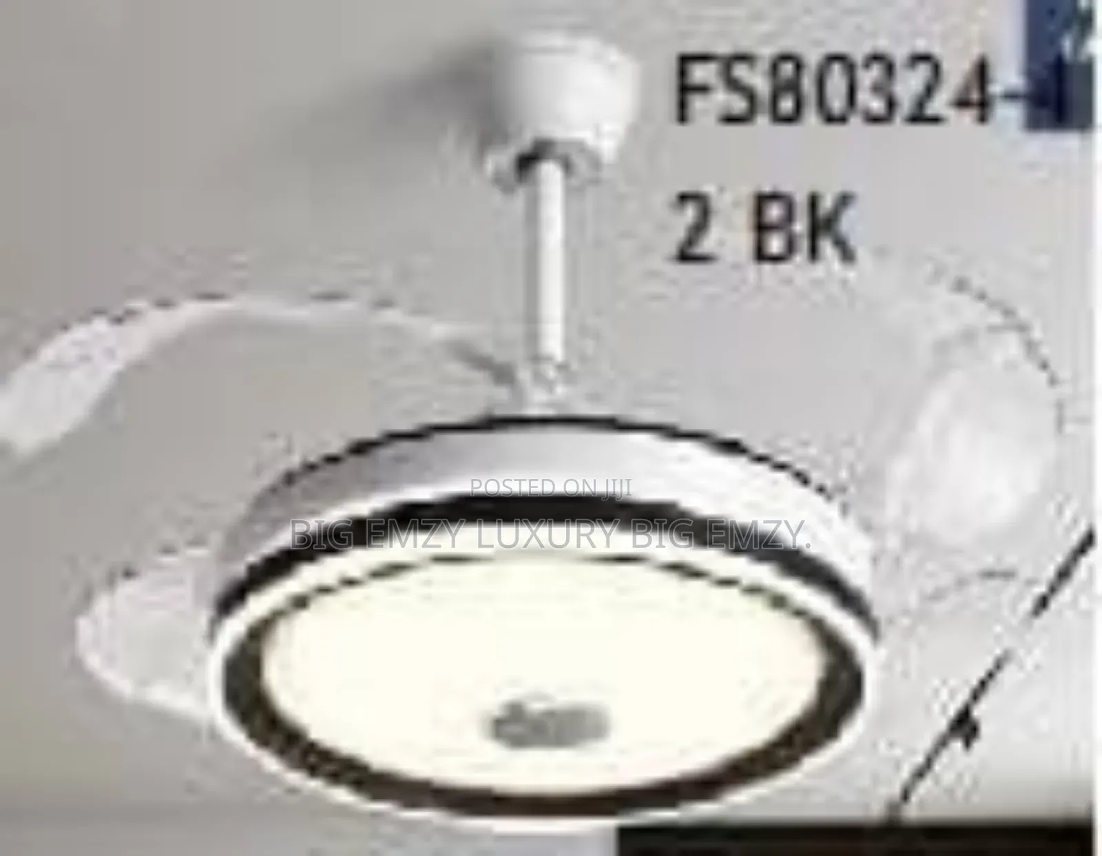 Chandelier Light With Massive Blowing Capacity Fan.