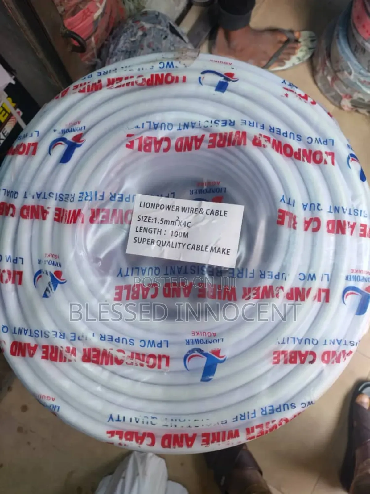 1.5mm , 4 Core Original Copper Wire 100 Yards 