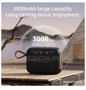 Zealot S75 Portable Stereo Wireless Bluetooth Speaker