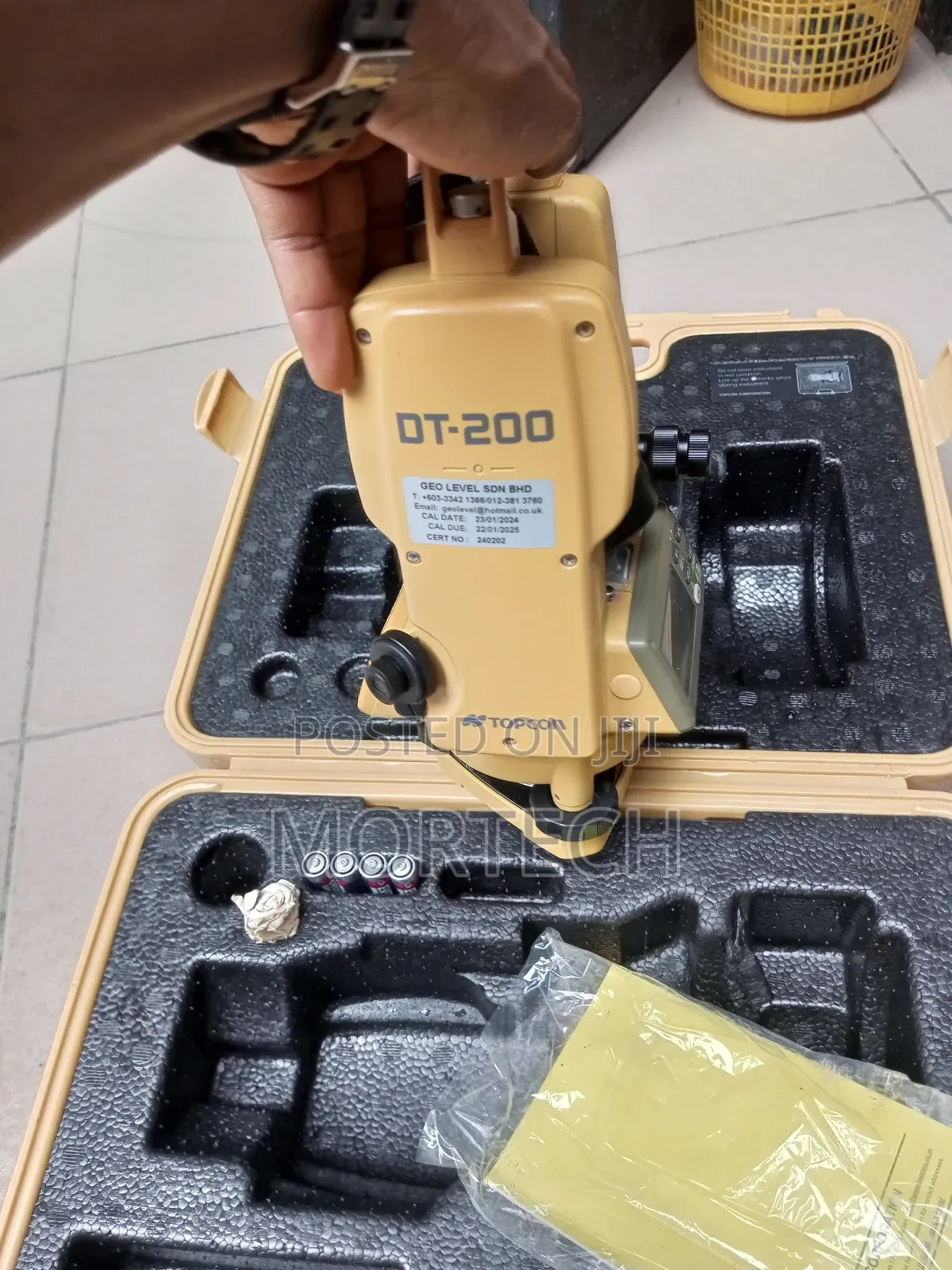 Digital Dt-200 Digital Theodolite Topcon