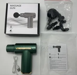 Fascial Gun Deep Muscle Electric Body Massager With 4 Replaceable Head