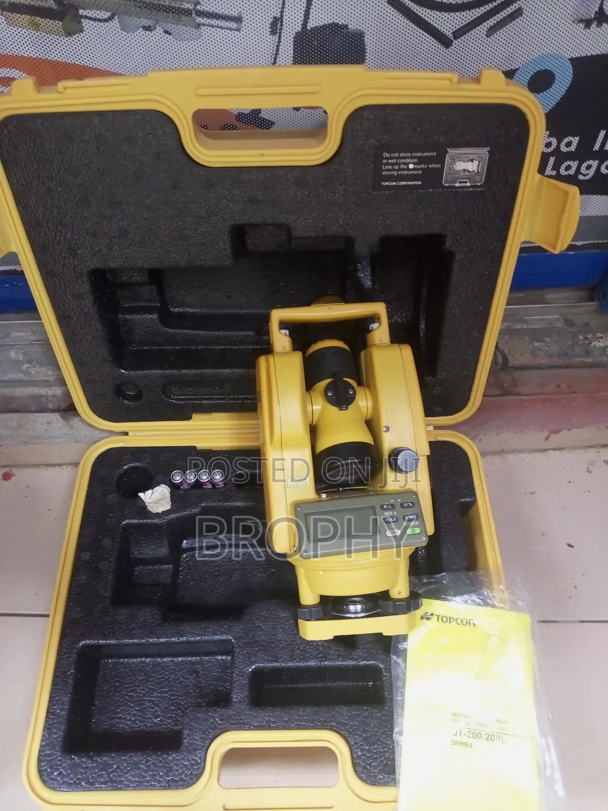Dt200 Topcon Digital Theodolite