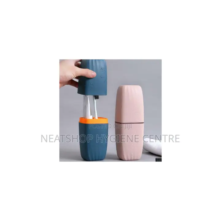Portable Toothbrush and Toothpaste Case/ Holder