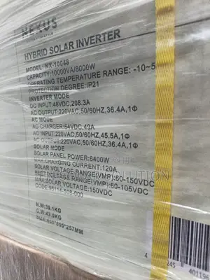 Solar 10kva/48v Hybrid Nexus Inverter With 120a Controller