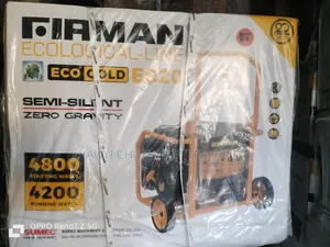 New Firman Petrol Generator Eco Gold Eg20 4.8kva