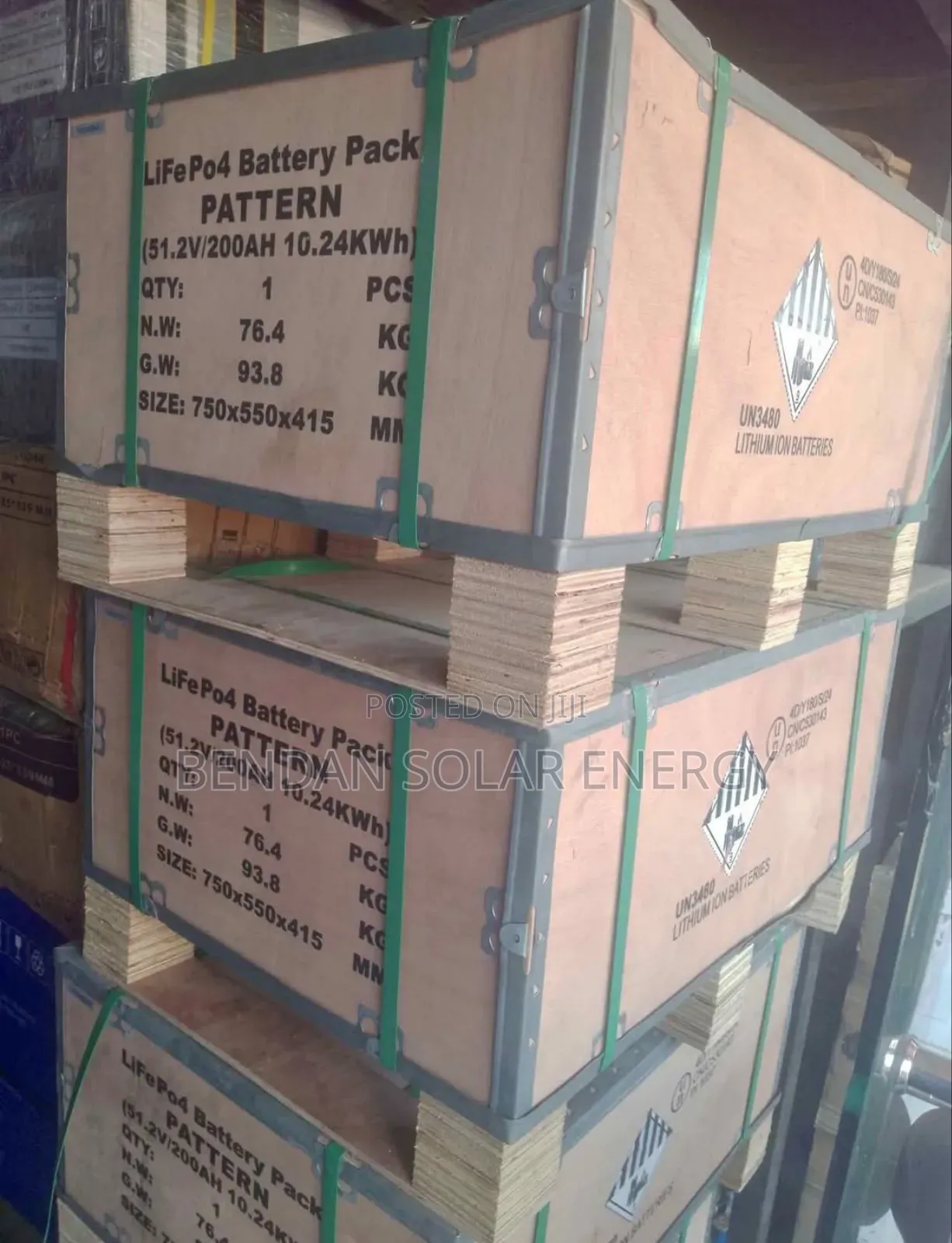 10kwh Pattern Lithium Battery – Long Backup Power Solution (51.2v)