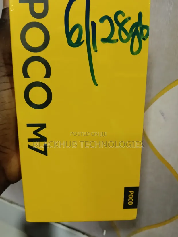 New Xiaomi Poco M7 128 GB Black in Ikeja - Mobile Phones, Blackhub