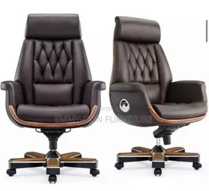 High Leather Quality Executive Officer Swivel Chair