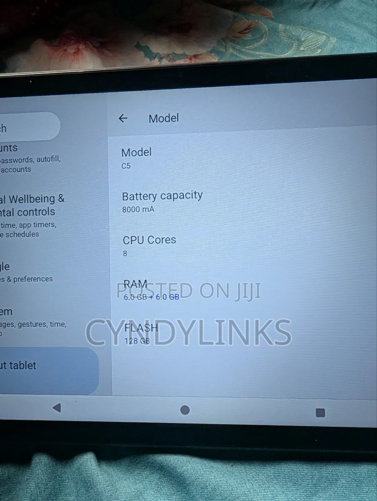 Tablet 128 GB Green