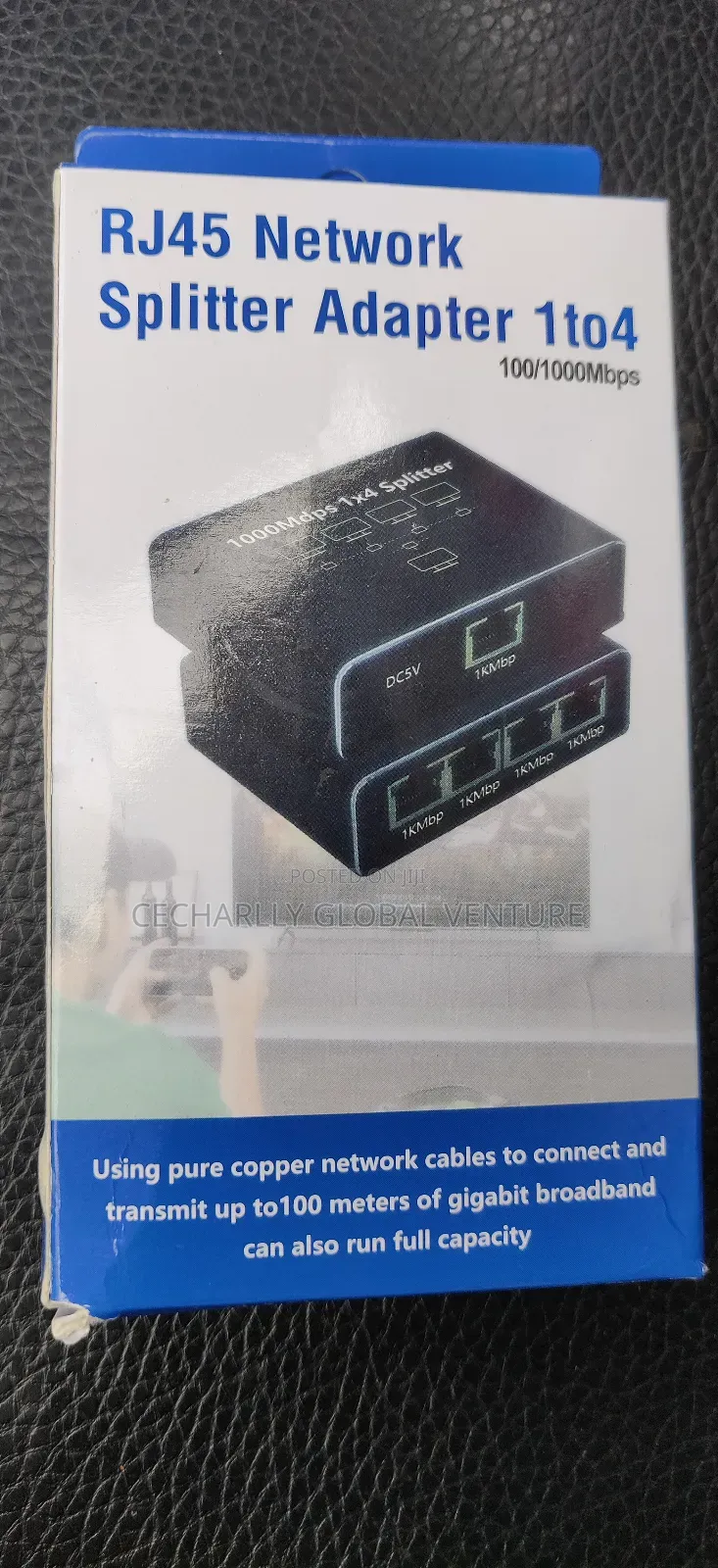 1 to 4 Rj45 Network Splitter (1000mbps
