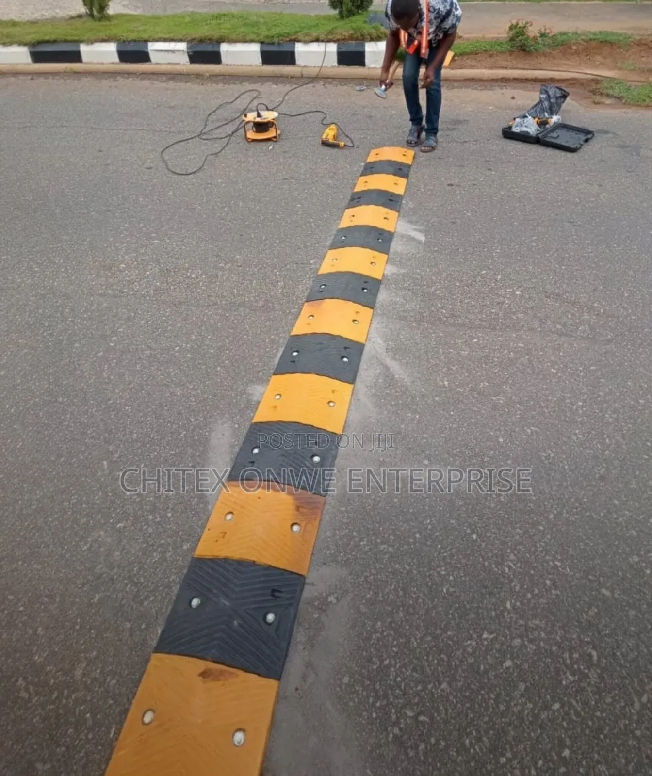 Rubber Speed Bump