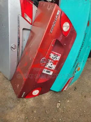 Toyota Corolla 05 Model Complete Booth Neat One Red Color