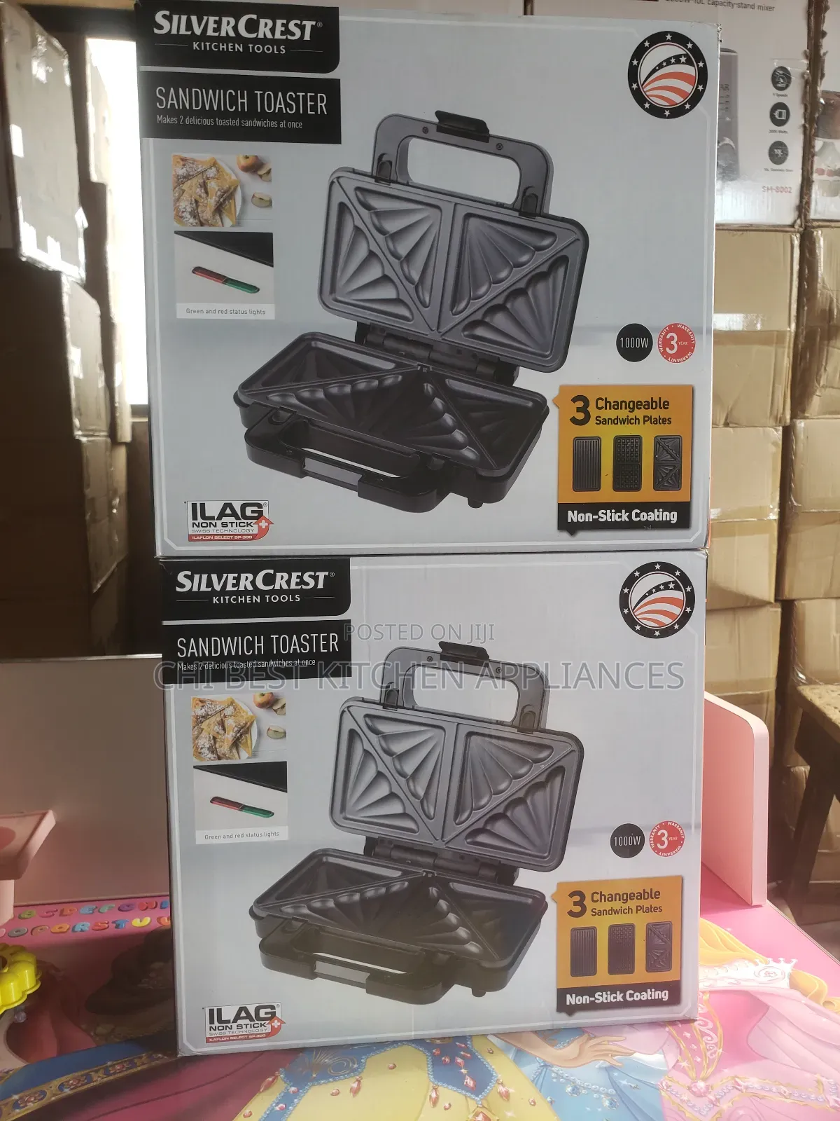Sliver Crest 3in1 Sandwich Maker