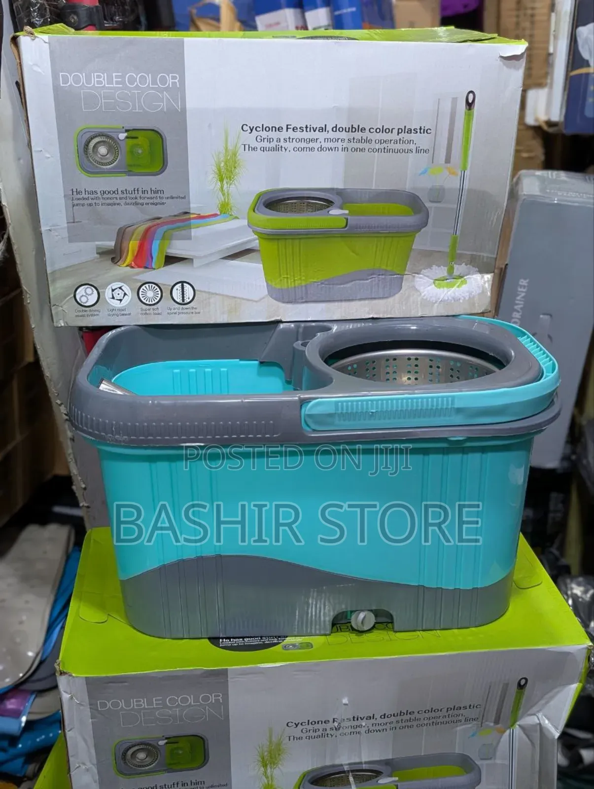 Spin Mop and Bucket Set
