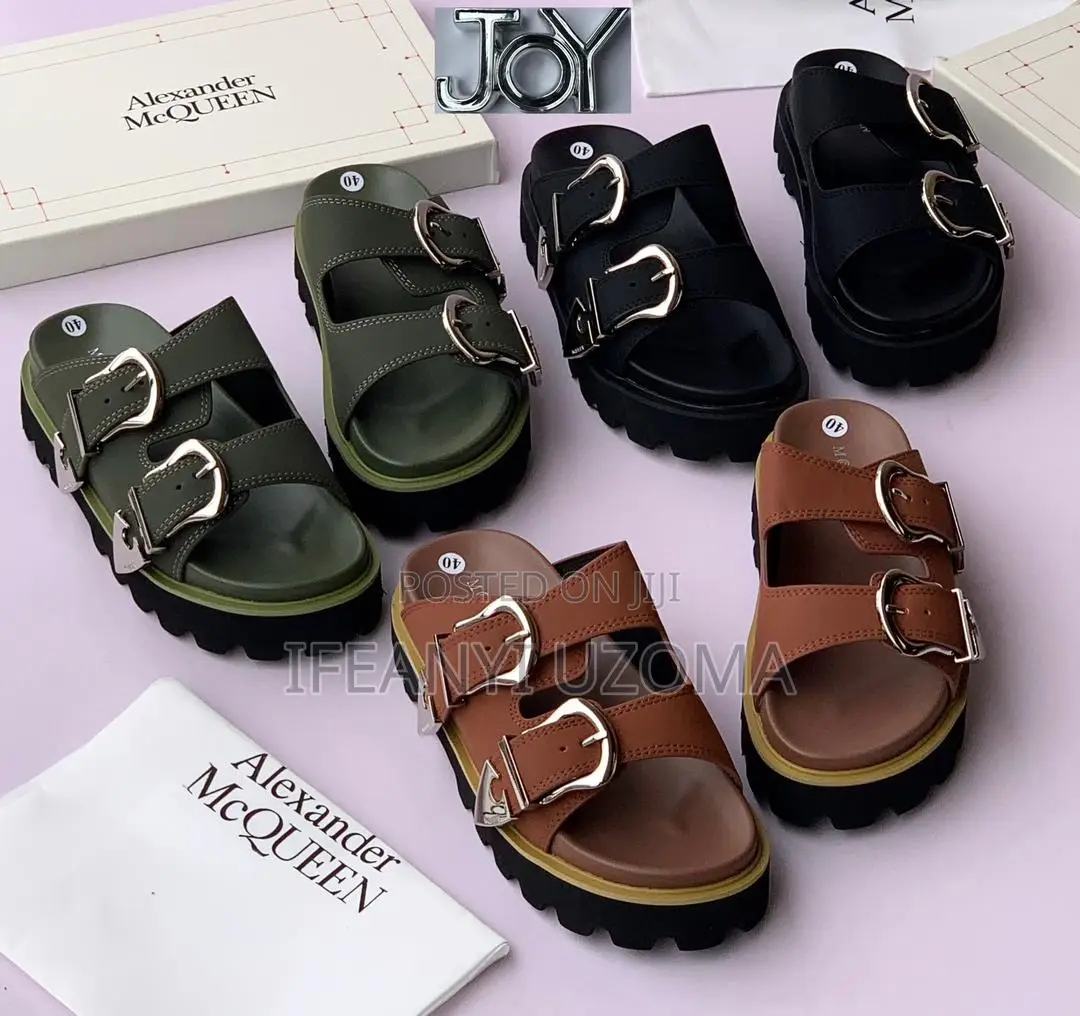Big Alexander Macqueen Luxury Slide