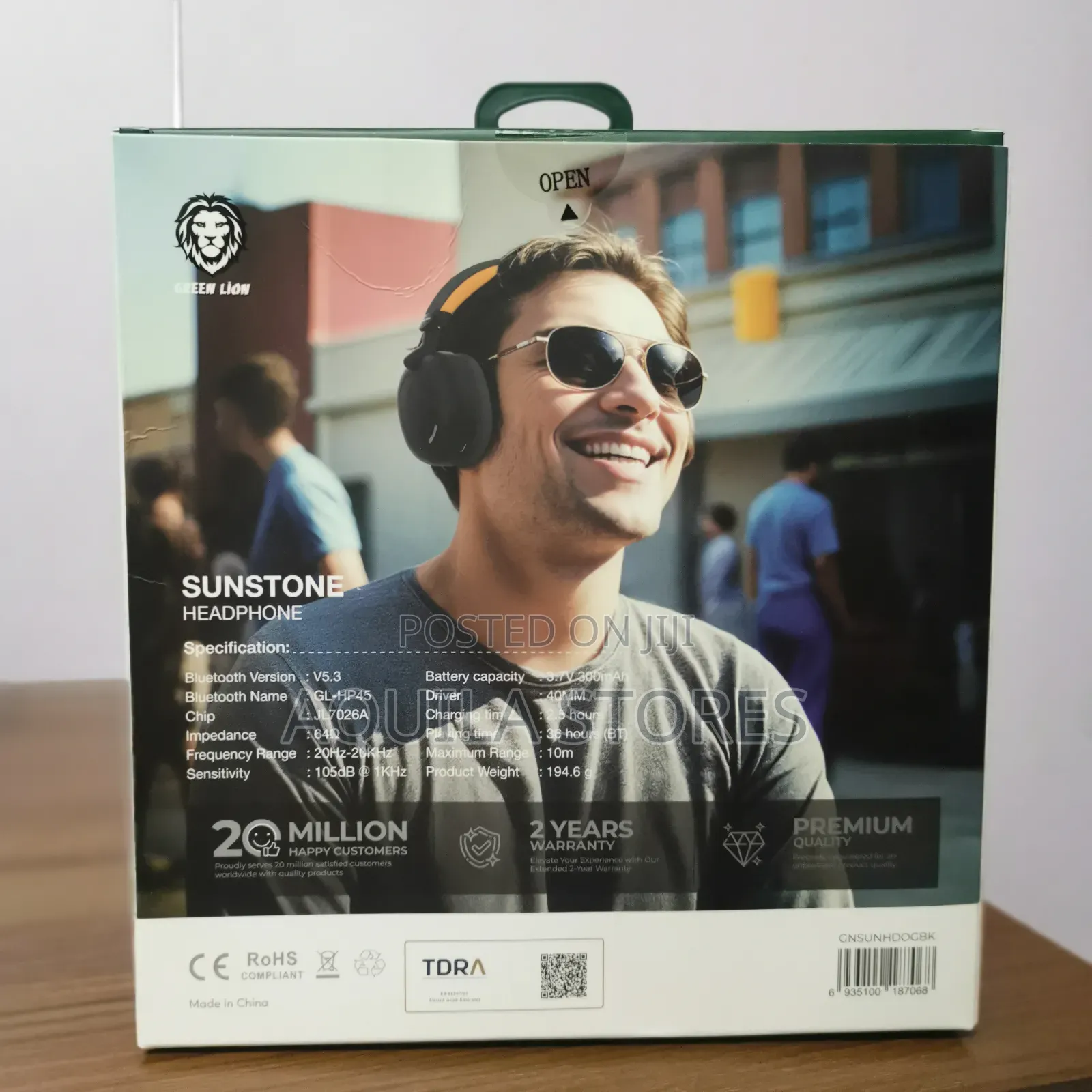 Green Lion Sunstone Headphone