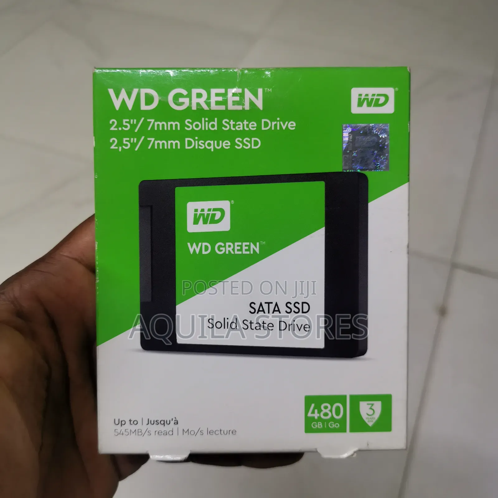Western Digital (Wd) Green 480gb Sata Ssd