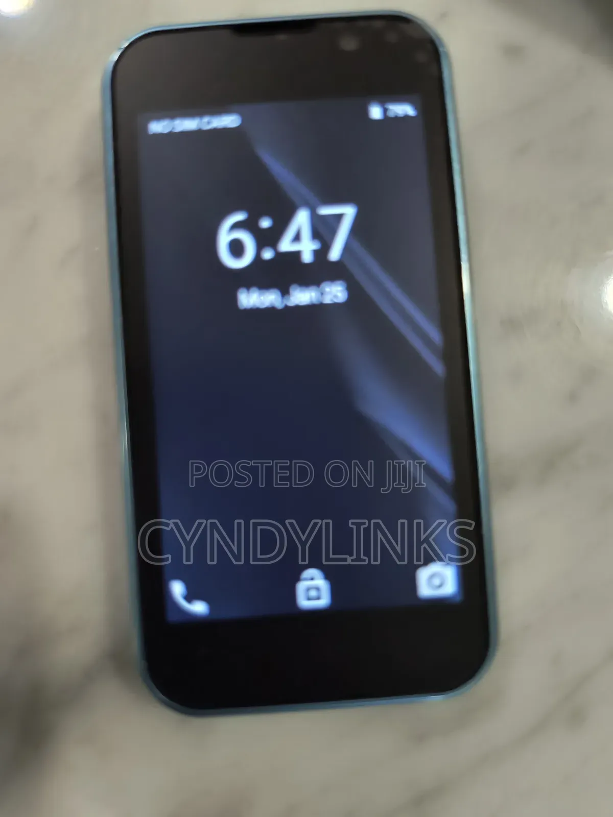 New Mobile Phone 16 GB Blue