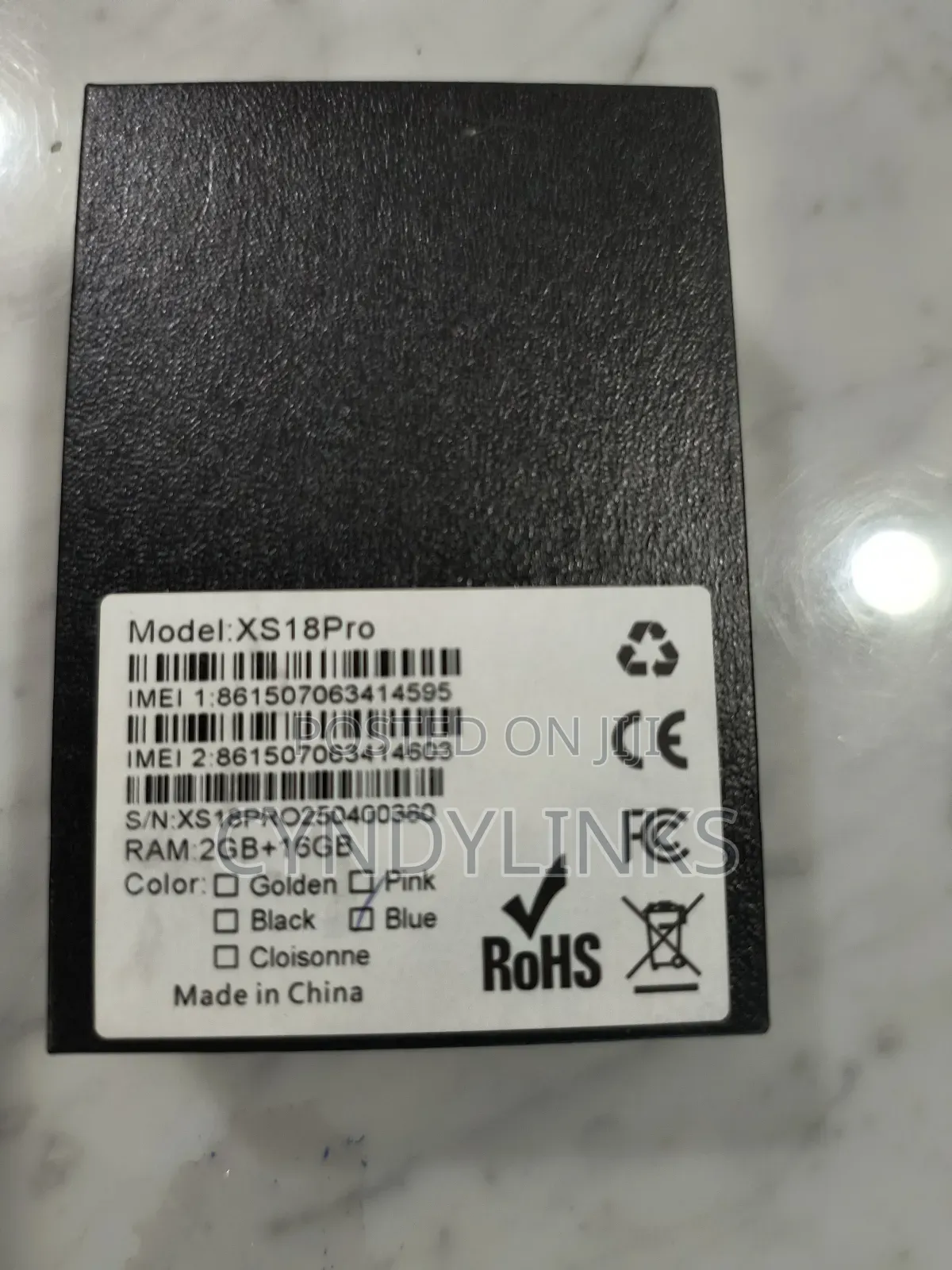 New Mobile Phone 16 GB Blue