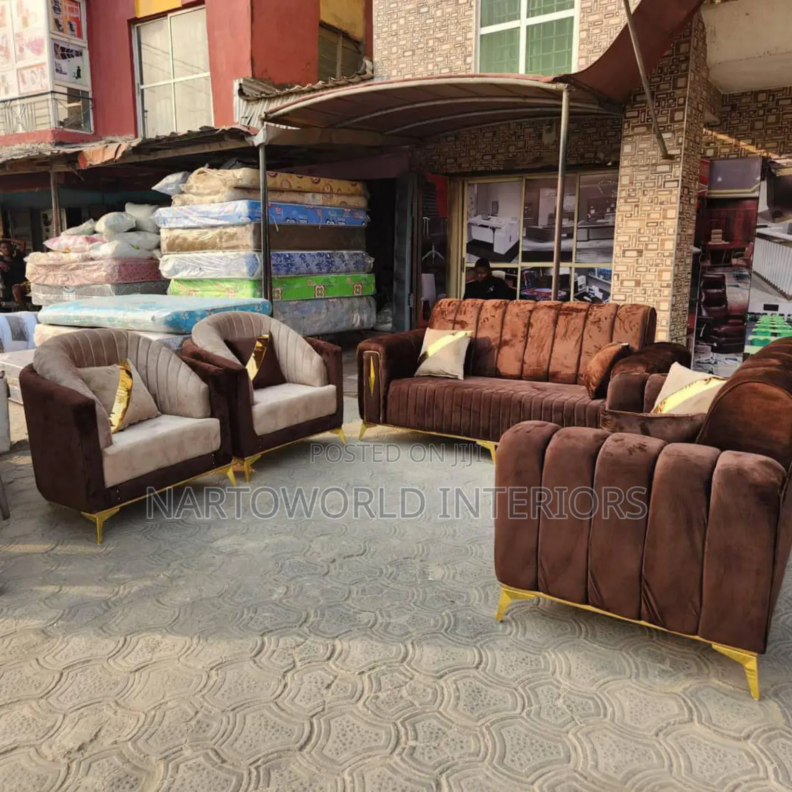 Modern 7-Seater Sofa Set