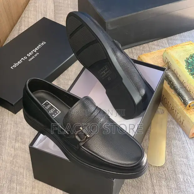 Original Roberto Serpentini Italian Loafers Shoes - Flacko  display picture 1