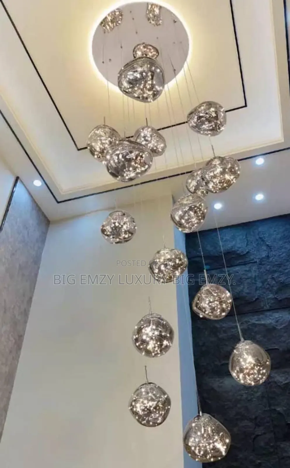 Lava Pendant Light Or Lava Chandelier.