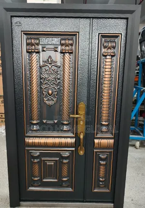 4ft by 7ft Cast Door Front and Back Diseng