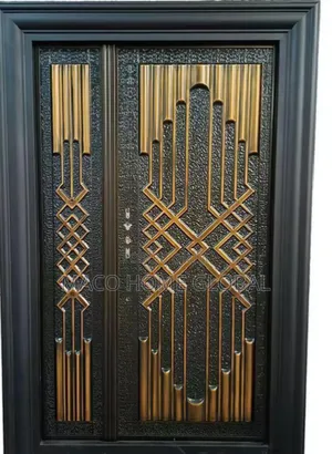 4ft by 7ft Cast Door Front and Back Diseng