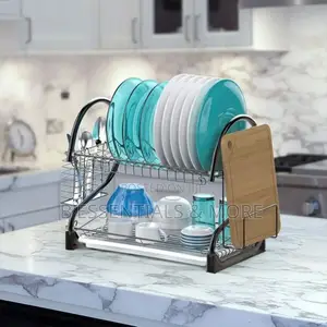 18inches Black Coated Dish Rack.