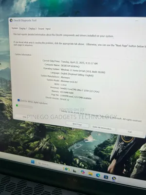 Laptop Dell Alienware M16 R2 64GB Intel Core Ultra 7 SSD 1T