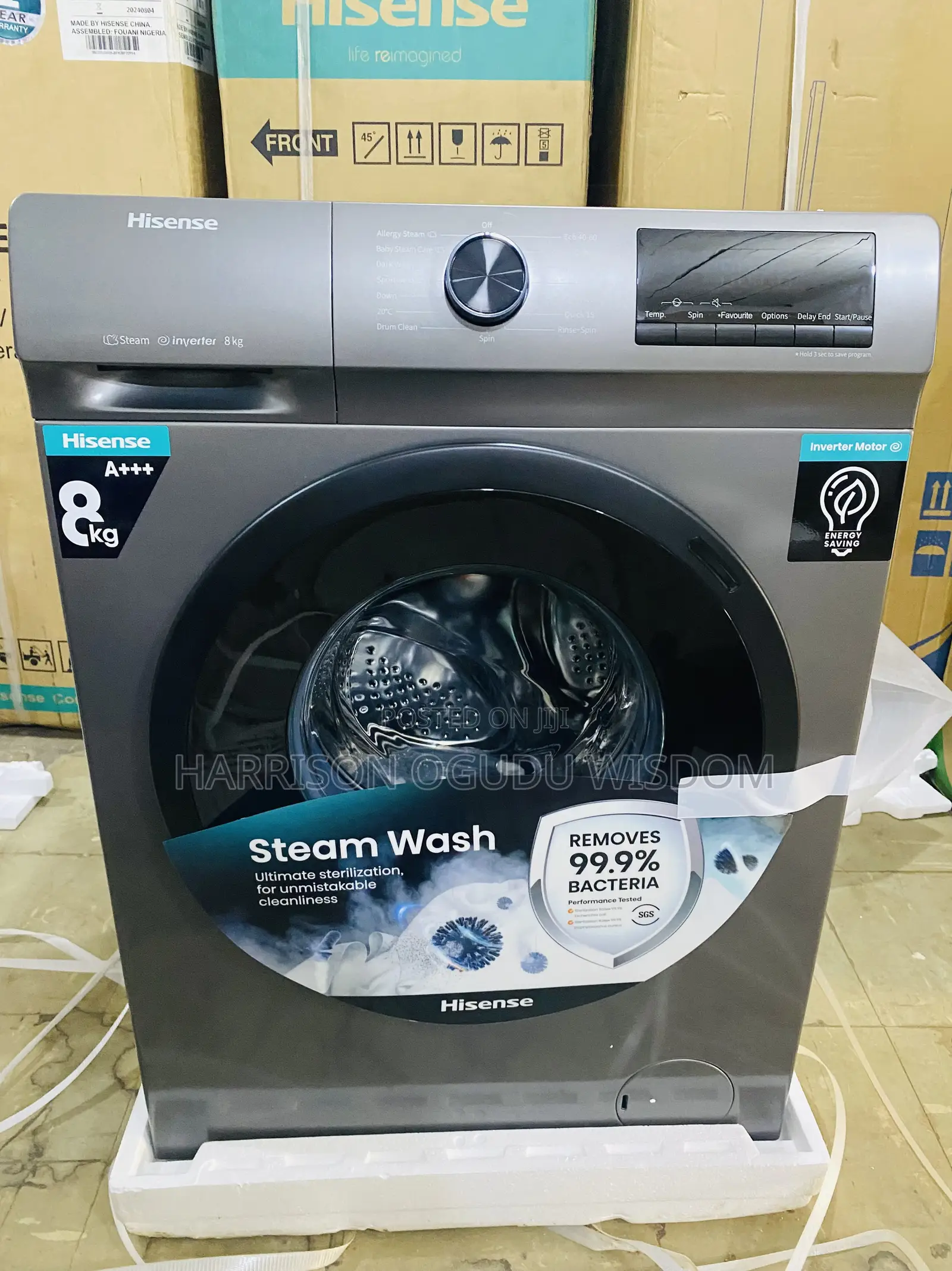 Hisense Automatic Inverter Washing Machine 