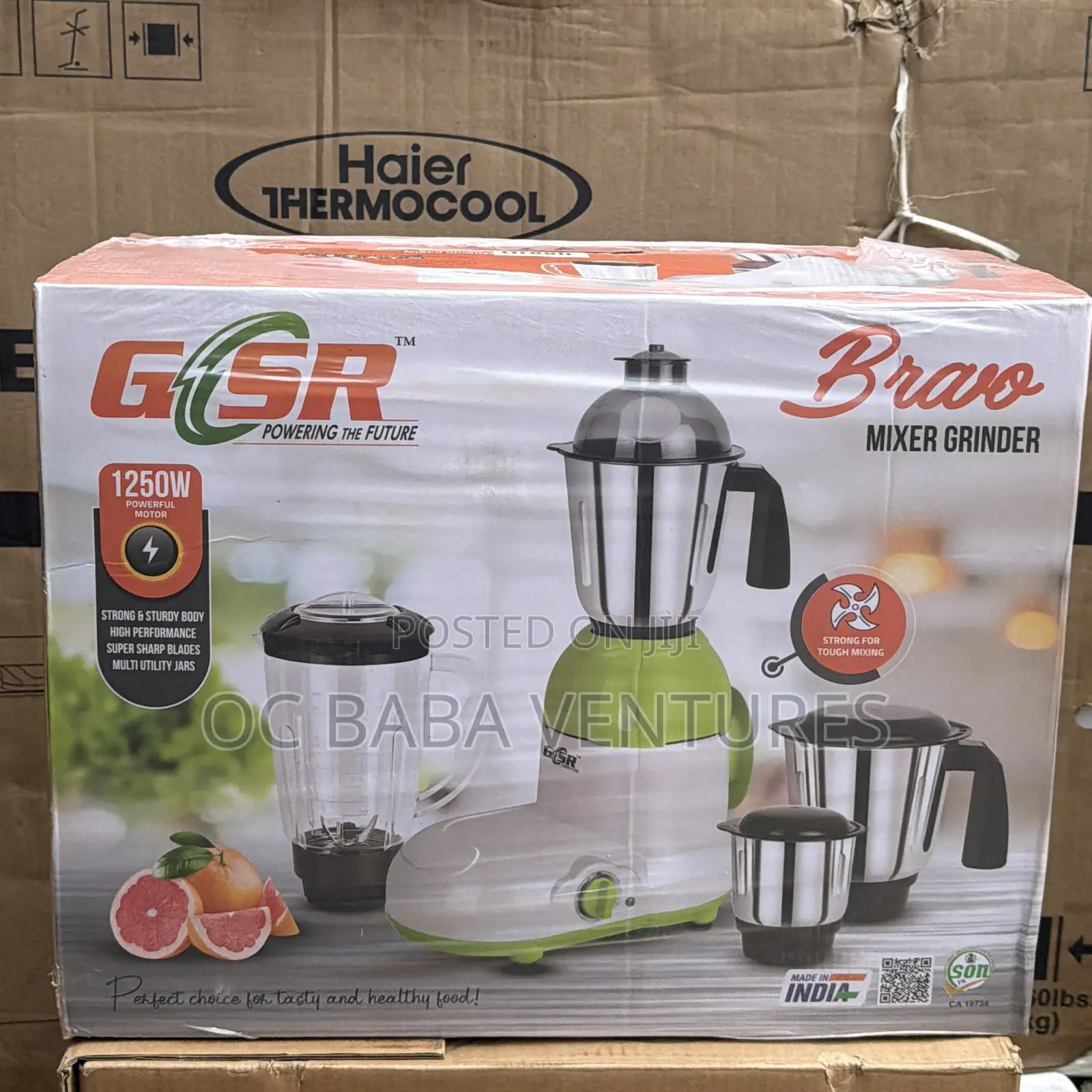 GSR Bravo Mixer Grinder