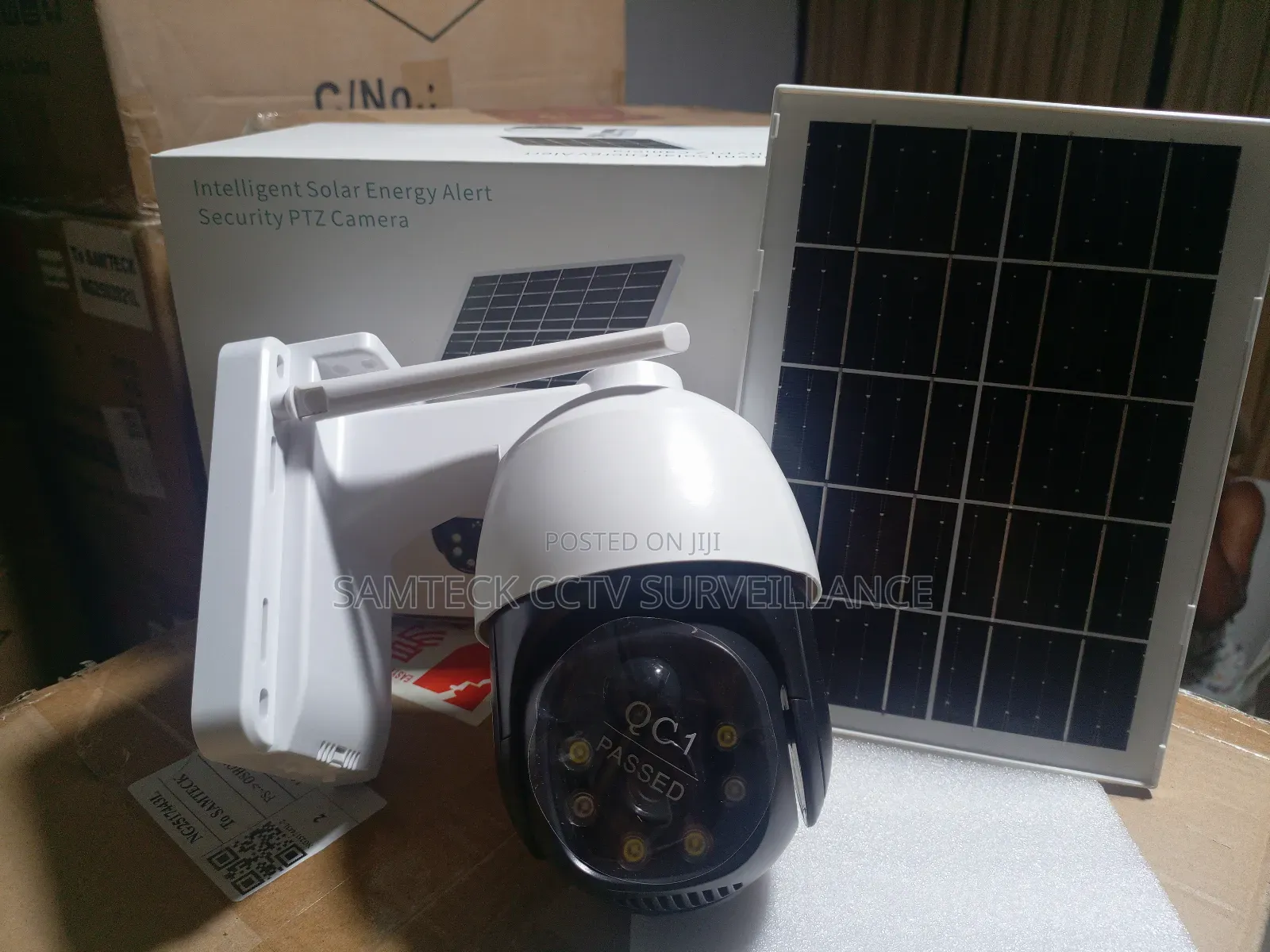 V380 Wifi Solar Camera