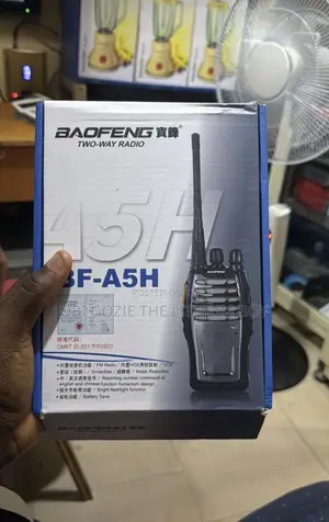 Best Baofeng Walkie Talkie Importer in Lagos. Baofeng Walkie-Talkie