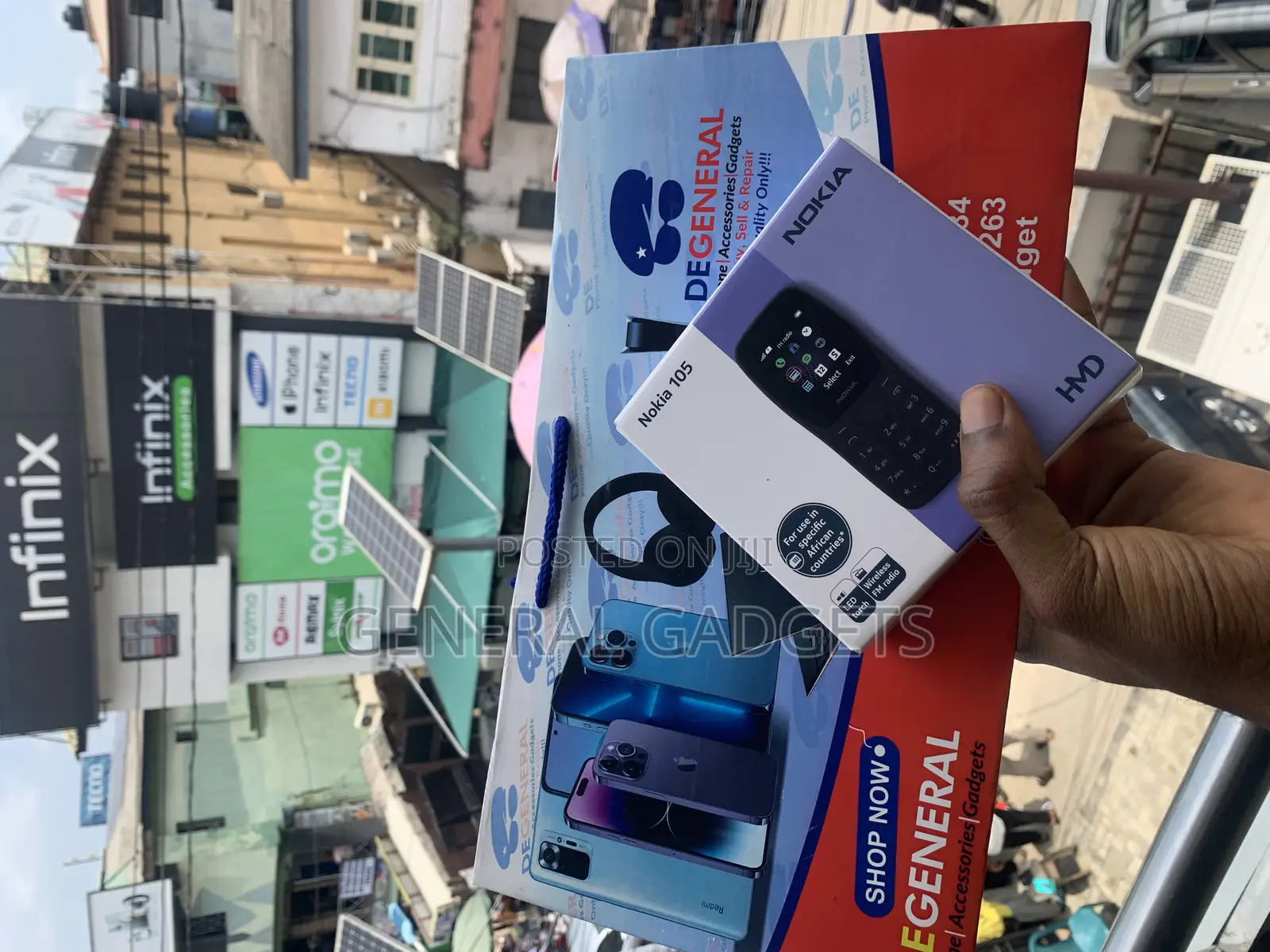 New Nokia 105 Blue