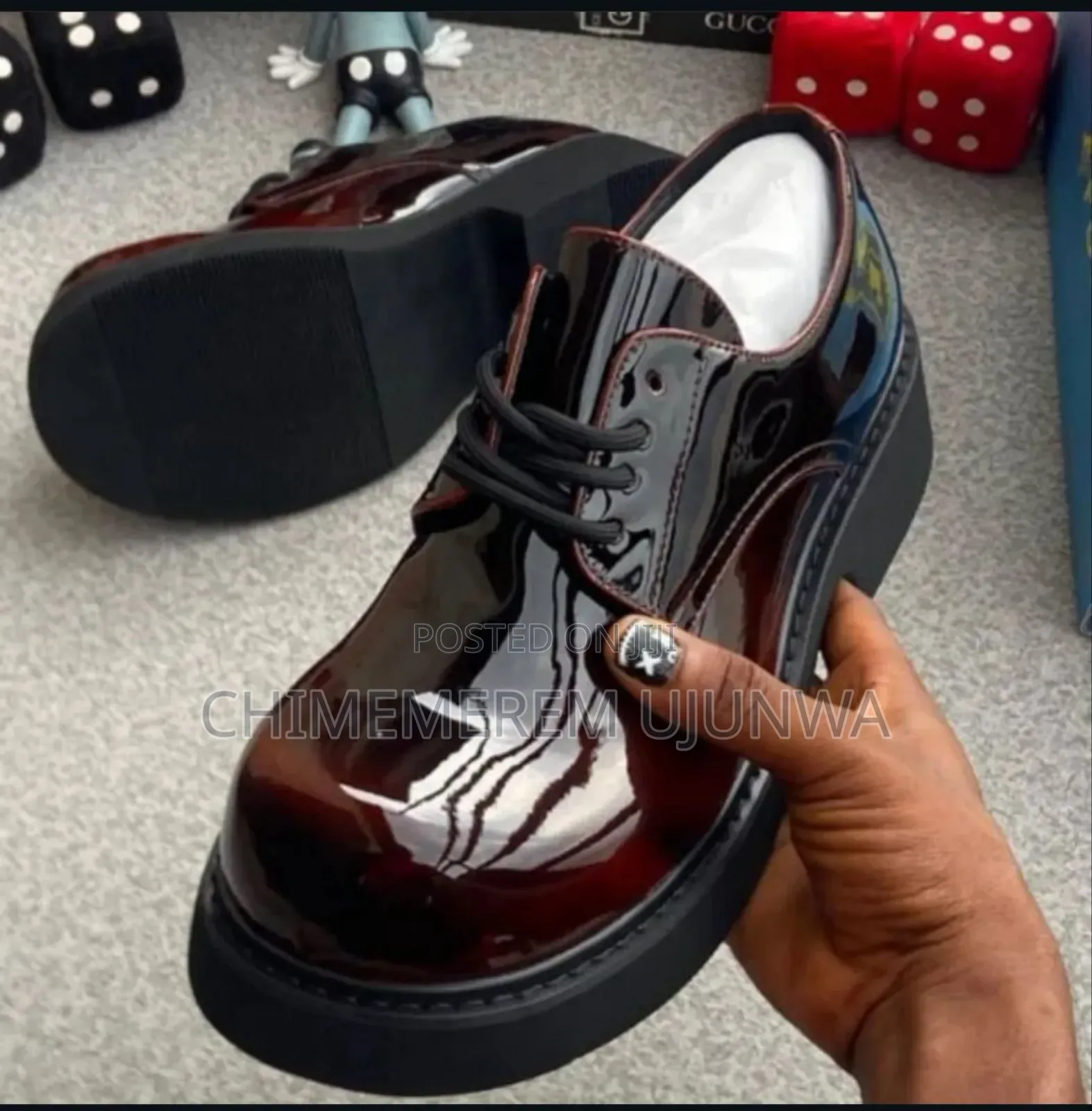 Chunky Black Shoe