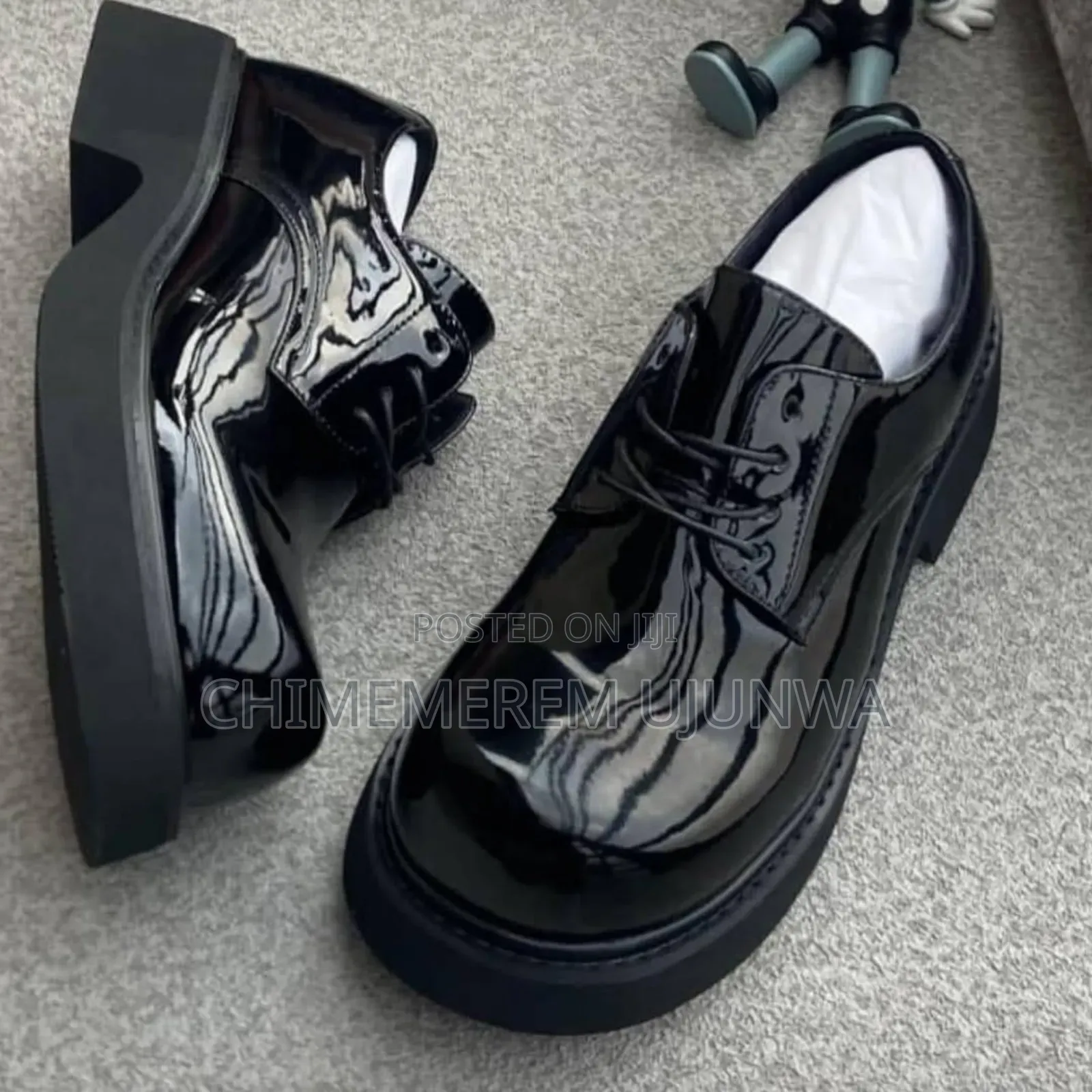 Chunky Black Shoe