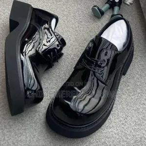 Chunky Black Shoe