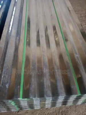 A Bundles of Double Handed Roofing Sheet