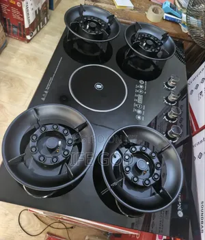 Original Quality Newcastle 90cm 4+1 Built-in Flips Up Gas Ele Cooker