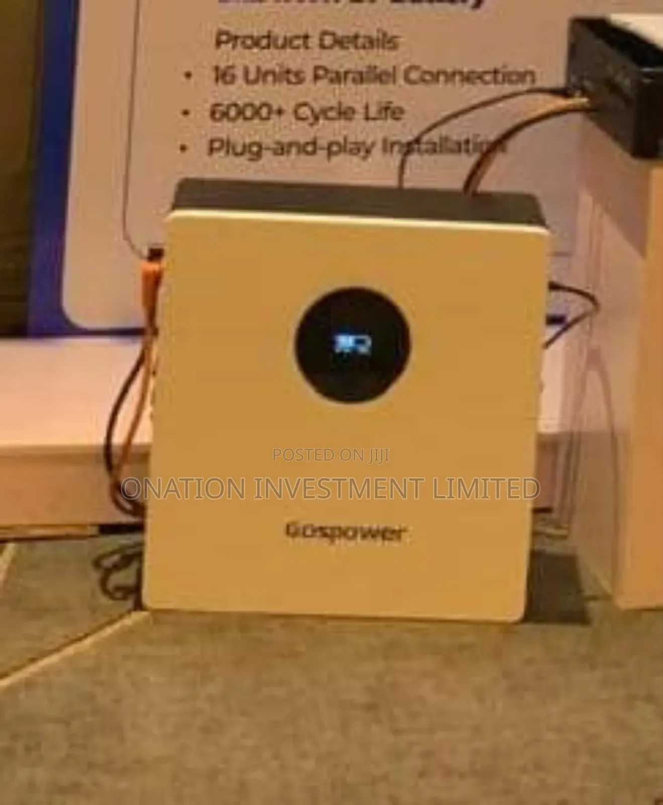 5kwh 24v Gospower Lithium Battery