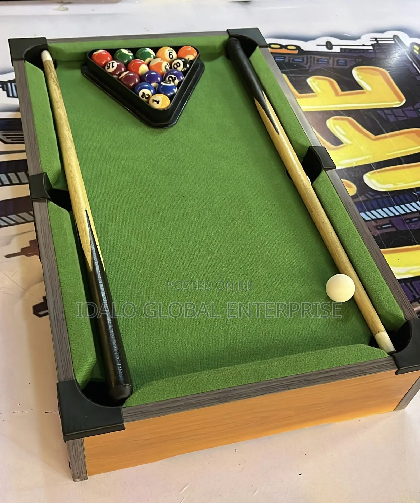 Tabletop Pool Table - Tabletop Snooker